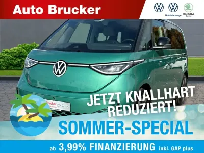Gebraucht VW ID. Buzz Pro 150 kW (204 PS) 2023 Bay leaf green metallic Van / Kleinbus