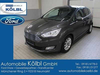 Gebraucht Ford C-MAX Titanium 125 PS (91 kW) 2019 Grau Van / Kleinbus