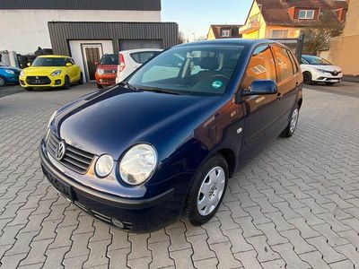Gebraucht VW Polo Basis 64 PS (47 kW) 2003 Blau Kleinwagen