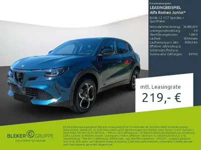 Ny Alfa Romeo Junior Edizione Speciale 145 HK (106 kW) 2026 Rød SUV