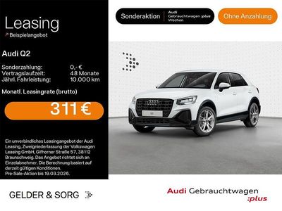 Gebraucht Audi Q2 S-Line 150 PS (110 kW) 2025 Gletscherweiß metallic SUV
