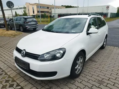 Gebraucht VW Golf VII Trendline 105 PS (77 kW) 2012 Weiß Kombi