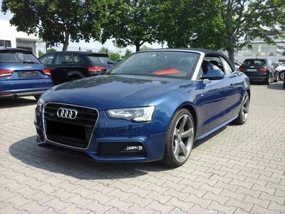 gebraucht Audi A5 Cabriolet 3.0 TDI quattro S tronic S line Ext. Xenon Navi Leder GRA LM PDC