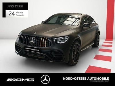 Gebraucht Mercedes GLC63 AMG AMG 510 PS (375 kW) 2023 Metalliclack obsidianschwarz Coupé