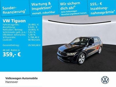 Usata VW Tiguan Life 245 CV (180 kW) 2022 Nero SUV