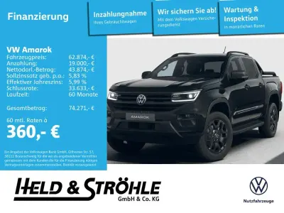 Neu VW Amarok Dark Label 241 PS (177 kW) 2026 Schwarz Pickup