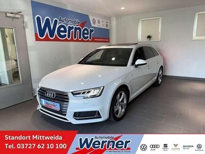Gletscherweiß metallic Gebraucht 2019 Audi A4 S-Line Kombi | 21.880 € (Fairer Preis)