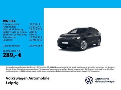 Schwarz Gebraucht 2023 VW ID.4 Pro Performance SUV | 31.930 € (Fairer Preis)