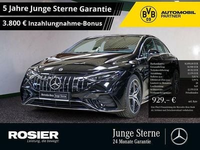 Gebraucht Mercedes EQE AMG 53 AMG Line Premium Plus 459 kW (625 PS) 2022 Schwarz / obsidianschwarz Limousine
