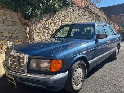 Używany Mercedes S300 179 KM (131 kW) 1990 Niebieski Sedan/Limuzyna