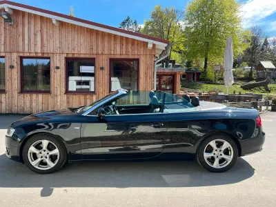 Occasion Audi A5 Cabriolet S-Line 239 ch (175 kW) 2011 Noir Cabriolet