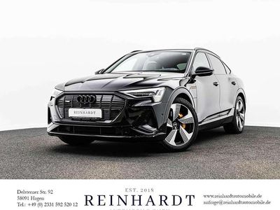 Gebraucht Audi e-tron Sportback S-Line 300 kW (408 PS) 2022 Mythosschwarz metallic SUV