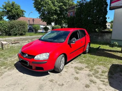 Gebraucht VW Golf V 105 PS (77 kW) 2007 Rot Coupé