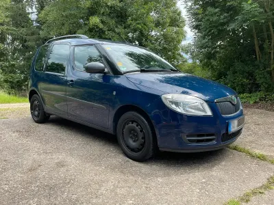 Gebraucht Skoda Roomster Style 86 PS (63 kW) 2009 Blau Van / Kleinbus