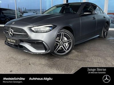 Manufaktur lack manufaktur selenitgrau m Gebraucht 2022 Mercedes C300e AMG Limousine | 40.940 € (Teuer)