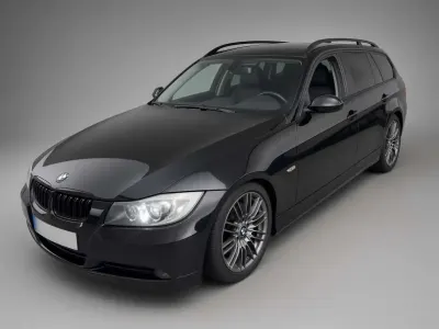 Gebraucht BMW 318 Advantage 129 PS (94 kW) 2007 Schwarz Kombi