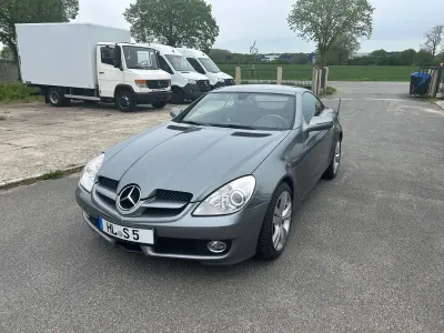 Brugt Mercedes SLK350 305 HK (224 kW) 2010 Sølv Cabriolet