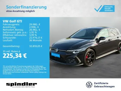 Gebraucht VW Golf VIII GTI 245 PS (180 kW) 2024 Deep black perleffekt Limousine