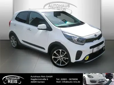 Gebraucht Kia Picanto X-Line 84 PS (61 kW) 2019 Weiss Kleinwagen