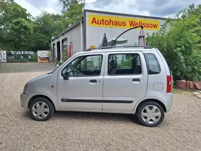 Gebraucht Suzuki Wagon R+ 94 PS (69 kW) 2004 Silber Van / Kleinbus