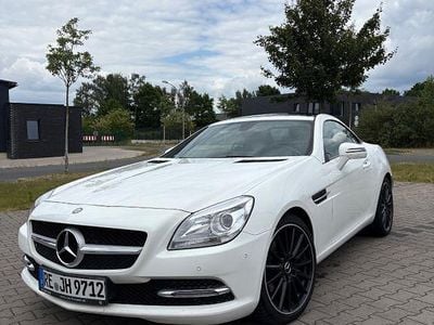 Gebraucht Mercedes SLK200 184 PS (135 kW) 2013 Weiß Cabrio