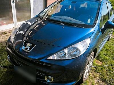 Usata Peugeot 207 120 CV (88 kW) 2007 Blu Utilitaria