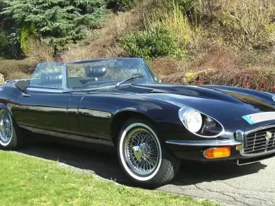 Gebraucht Jaguar E-Type 268 PS (197 kW) 1973 Schwarz Cabrio