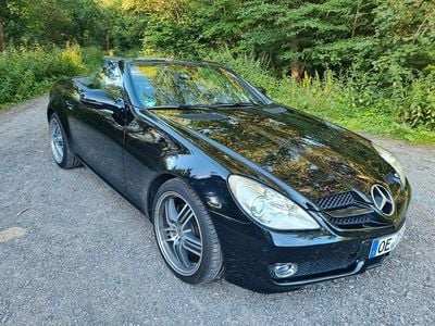 Usata Mercedes SLK200 184 CV (135 kW) 2009 Nero Cabrio