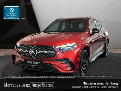 Gebraucht Mercedes GLC300e AMG 204 PS (150 kW) 2023 Rot SUV