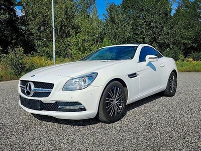 Gebraucht Mercedes SLK200 184 PS (135 kW) 2014 Weiß Cabrio