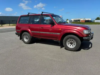 Gebraucht Toyota Land Cruiser 165 PS (121 kW) 1994 Rot SUV