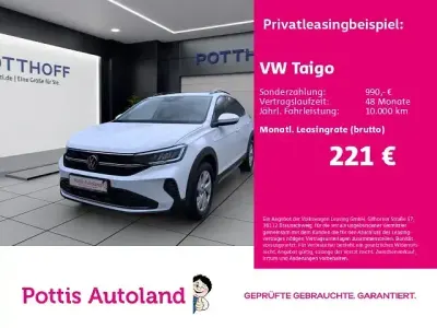 Gebraucht VW Taigo Life 110 PS (80 kW) 2023 Weiß SUV