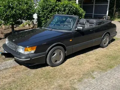 Gebraucht Saab 900 Cabriolet 141 PS (103 kW) 1992 Schwarz Cabrio