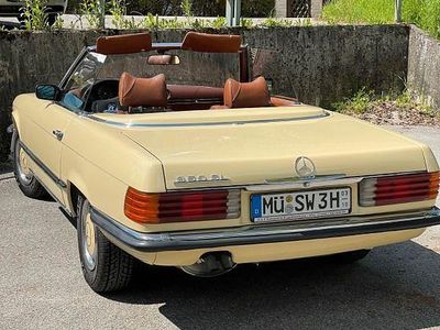 Usata Mercedes SL350 200 CV (147 kW) 1972 Giallo Cabrio
