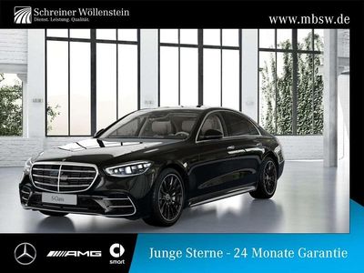 Gebraucht Mercedes S580 AMG 510 PS (375 kW) 2024 Metalliclack obsidianschwarz Limousine