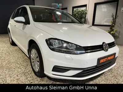 Gebraucht VW Golf VII Trendline 116 PS (85 kW) 2017 Weiß Kombi
