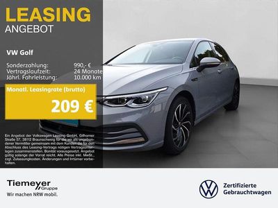 Gebraucht VW Golf VIII Style 190 PS (139 kW) 2023 Mondsteingrau Limousine