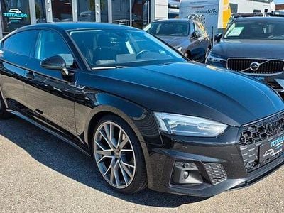 Brugt Audi A5 Sportback S-Line 163 HK (119 kW) 2022 Sort Hatchback