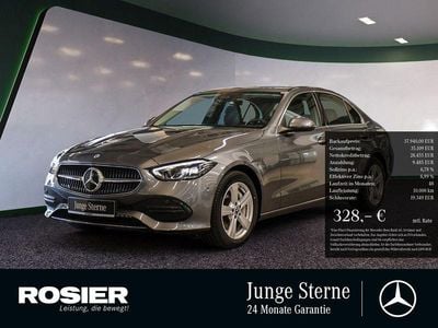 Grau Gebraucht 2023 Mercedes C400 Avantgarde Limousine | 37.940 € (Superpreis)