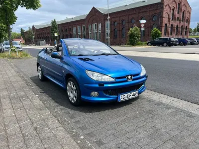 Gebraucht Peugeot 206 CC Sport 136 PS (100 kW) 2005 Blau Cabrio