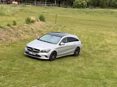 Gebraucht Mercedes CLA180 Shooting Brake 109 PS (80 kW) 2017 Silber Kombi