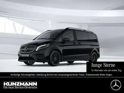 Gebraucht Mercedes V300 Avantgarde Edition 237 PS (174 kW) 2022 Obsidianschwarz metallic Van / Kleinbus