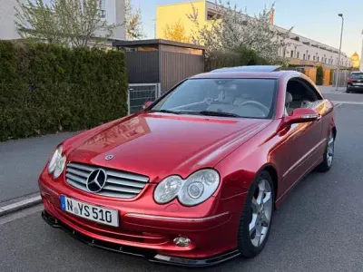 Gebraucht Mercedes CLK320 320 PS (235 kW) 2003 Rot Coupé