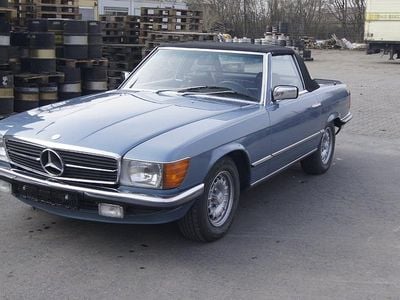 Gebraucht Mercedes SL500 231 PS (169 kW) 1984 Blau Cabrio