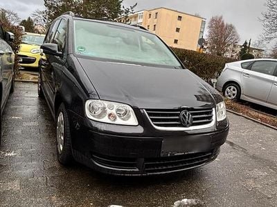Gebraucht VW Touran 105 PS (77 kW) 2005 Schwarz Van / Kleinbus