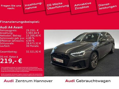 Gebraucht Audi A4 S-Line 150 PS (110 kW) 2023 Daytonagrau perleffekt (metallic) Kombi