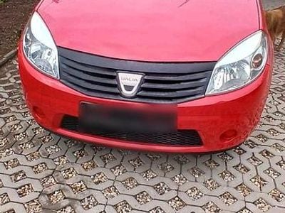 Usata Dacia Sandero 75 CV (55 kW) 2009 Rosso Utilitaria