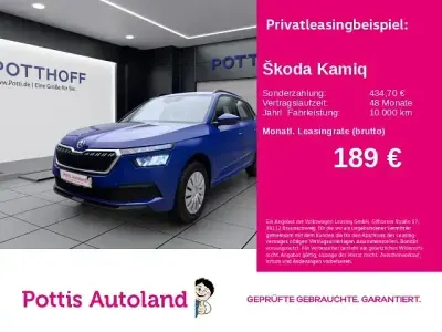 Gebraucht Skoda Kamiq Active 95 PS (69 kW) 2023 Blau SUV