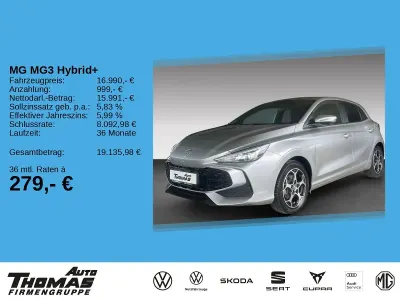 Gebraucht MG MG3 Luxury 102 PS (75 kW) 2024 Silber Kleinwagen