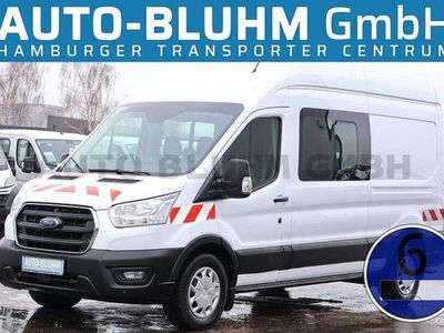 Gebraucht Ford Transit 131 PS (96 kW) 2021 Frostweiß Van / Kleinbus